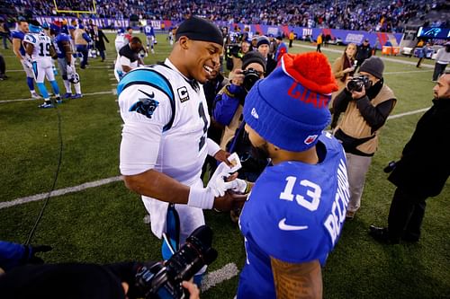 Cam Newton and Odell Beckham Jr