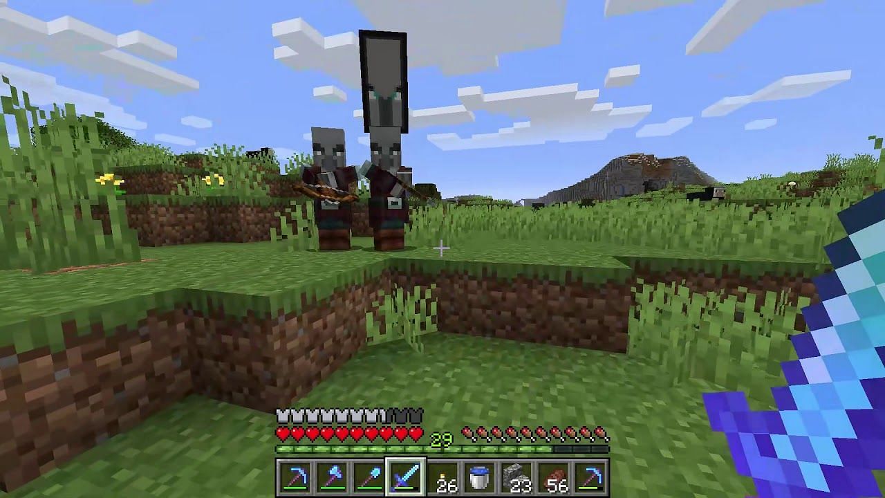 How To Get Voluntary Exile Advancement In Minecraft