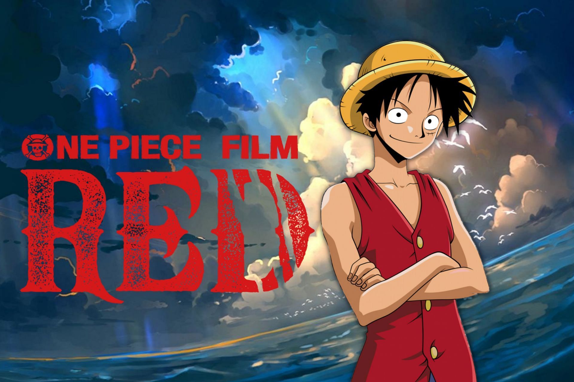 Upcoming One Piece movie titled &#039;Red&#039; is confirmed according to sources (Image via Sportskeeda)