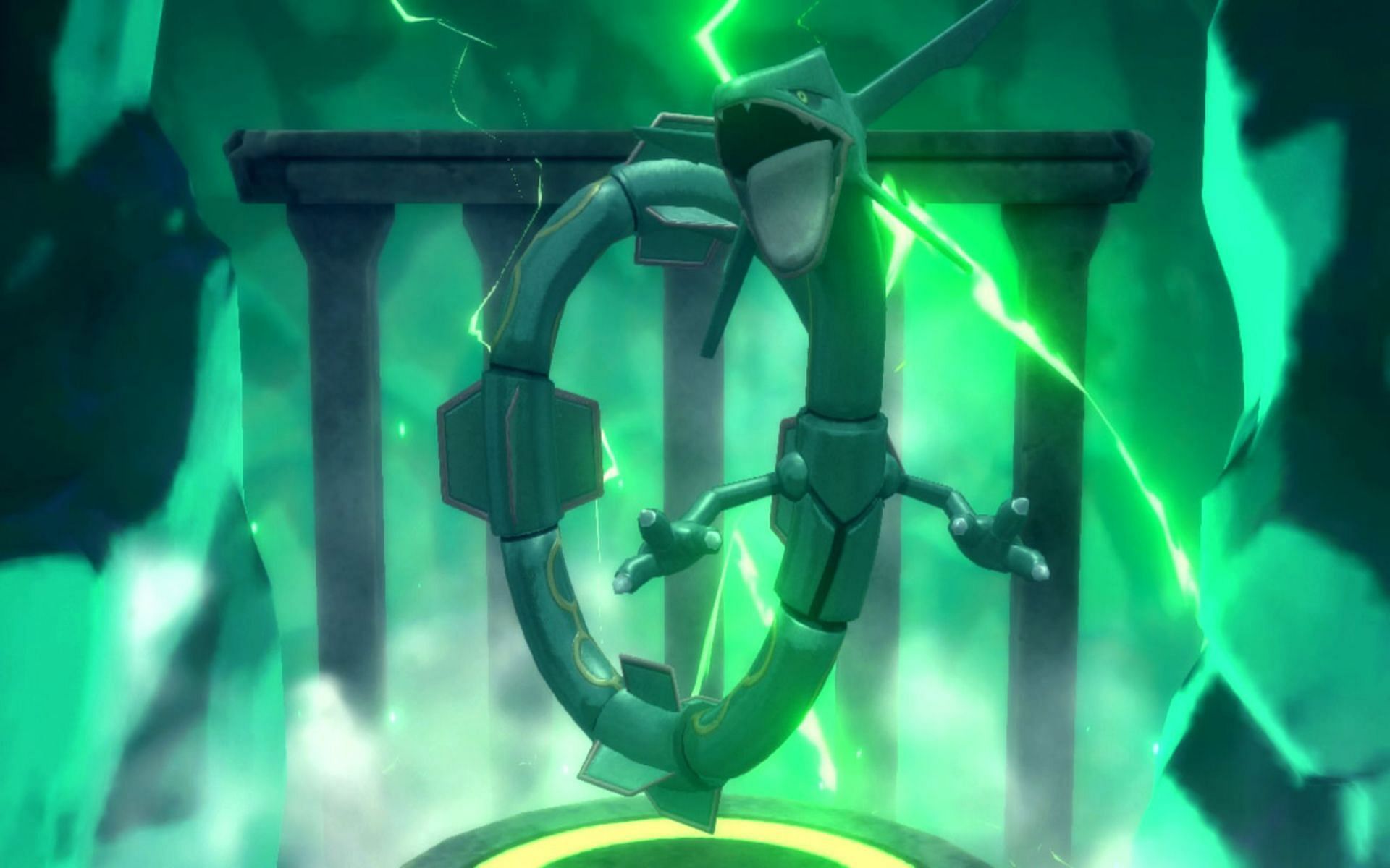Rayquaza will be one of the legendaries featured in Ramanas Park (Image via The Pokemon Company)