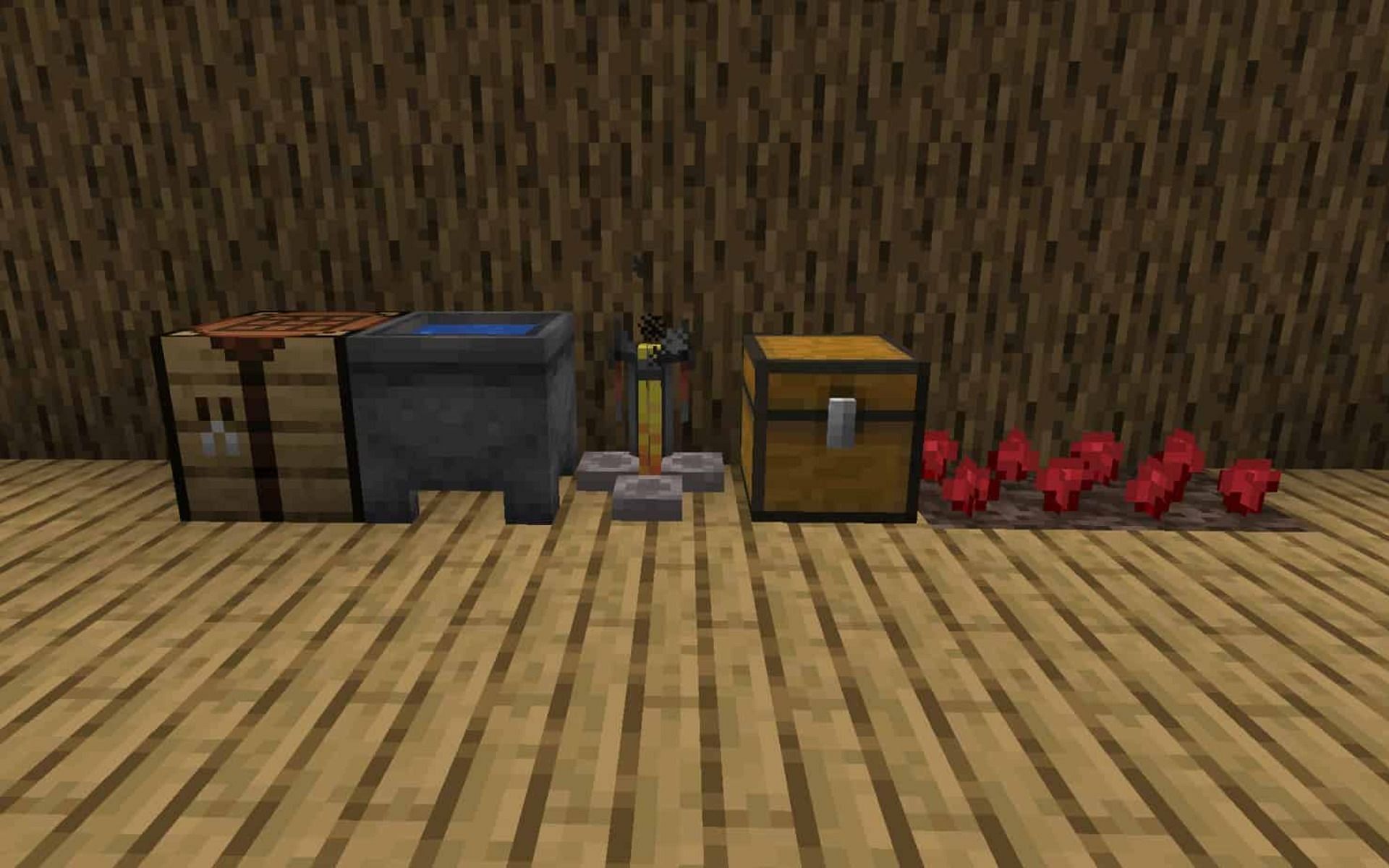 Useful potions (Image via Minecraft)