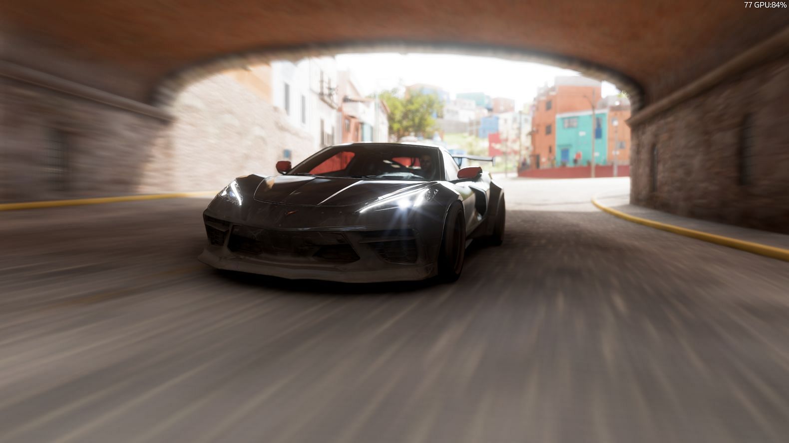 Corvette C8 in the game (Screengrab form Forza Horizon 5)