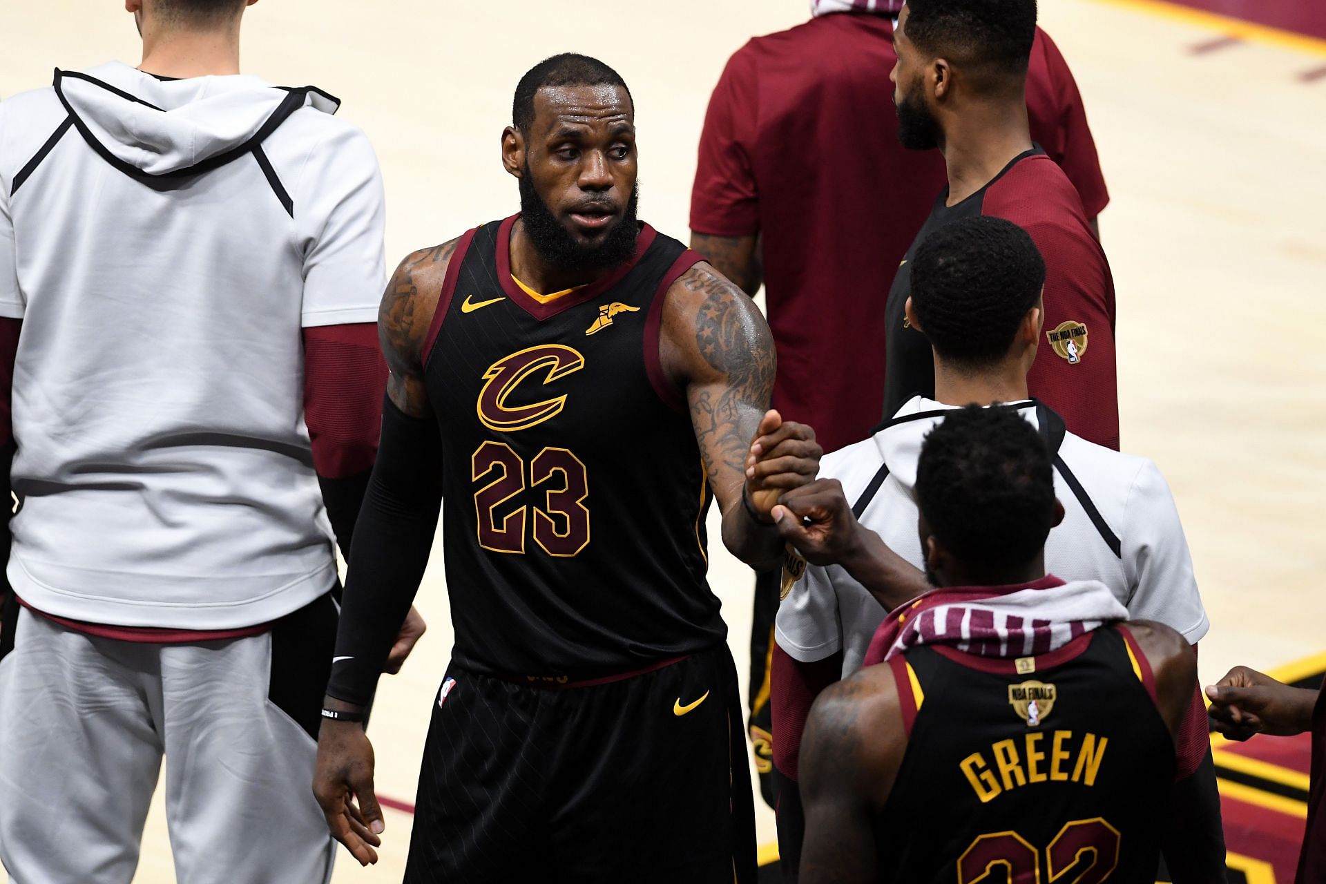 LeBron James in the 2018 NBA Finals - Game Four