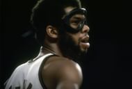 Kareem Abdul-Jabbar with the Milwaukee Bucks