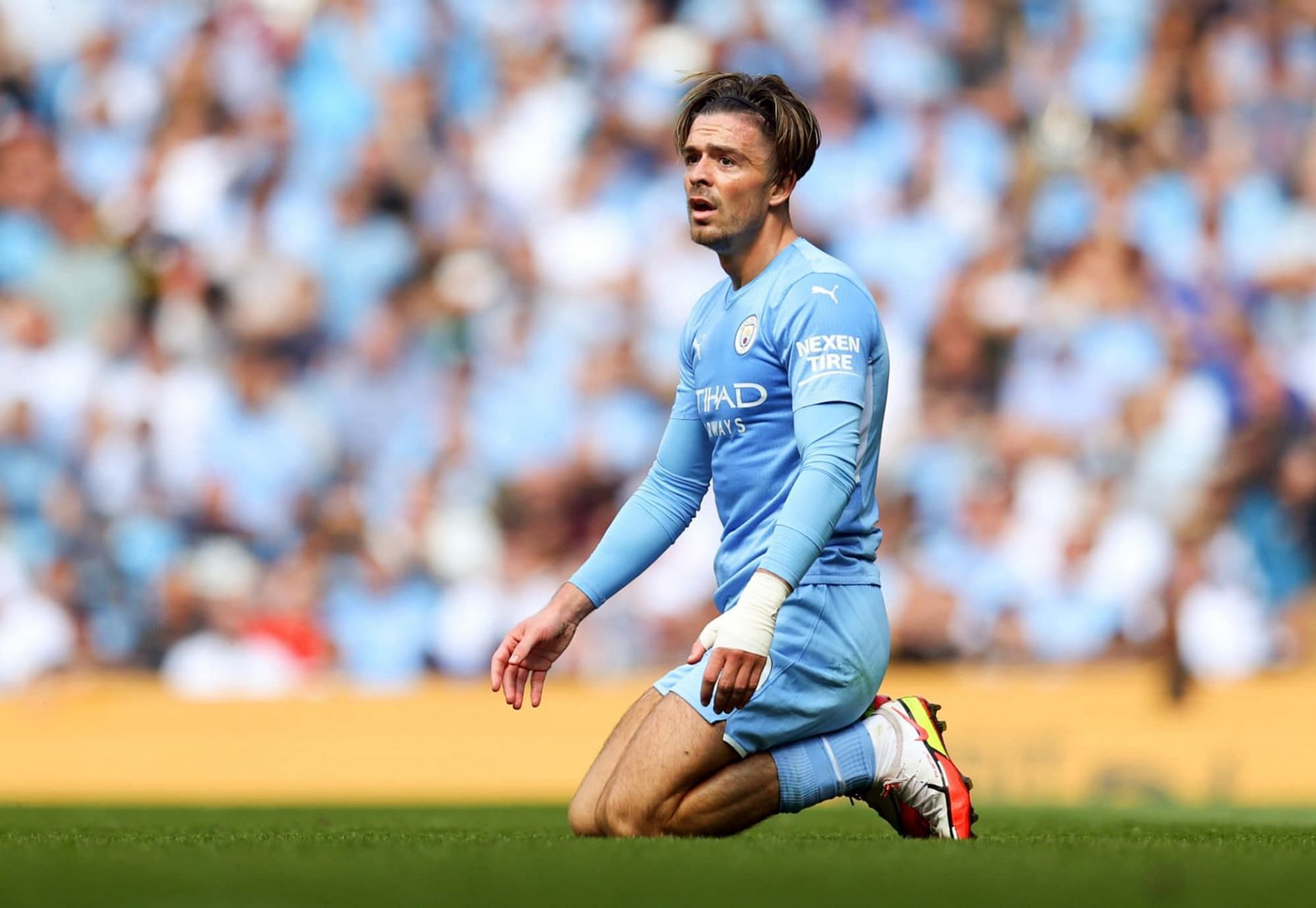 Jack Grealish is all set to make his Manchester derby debut.