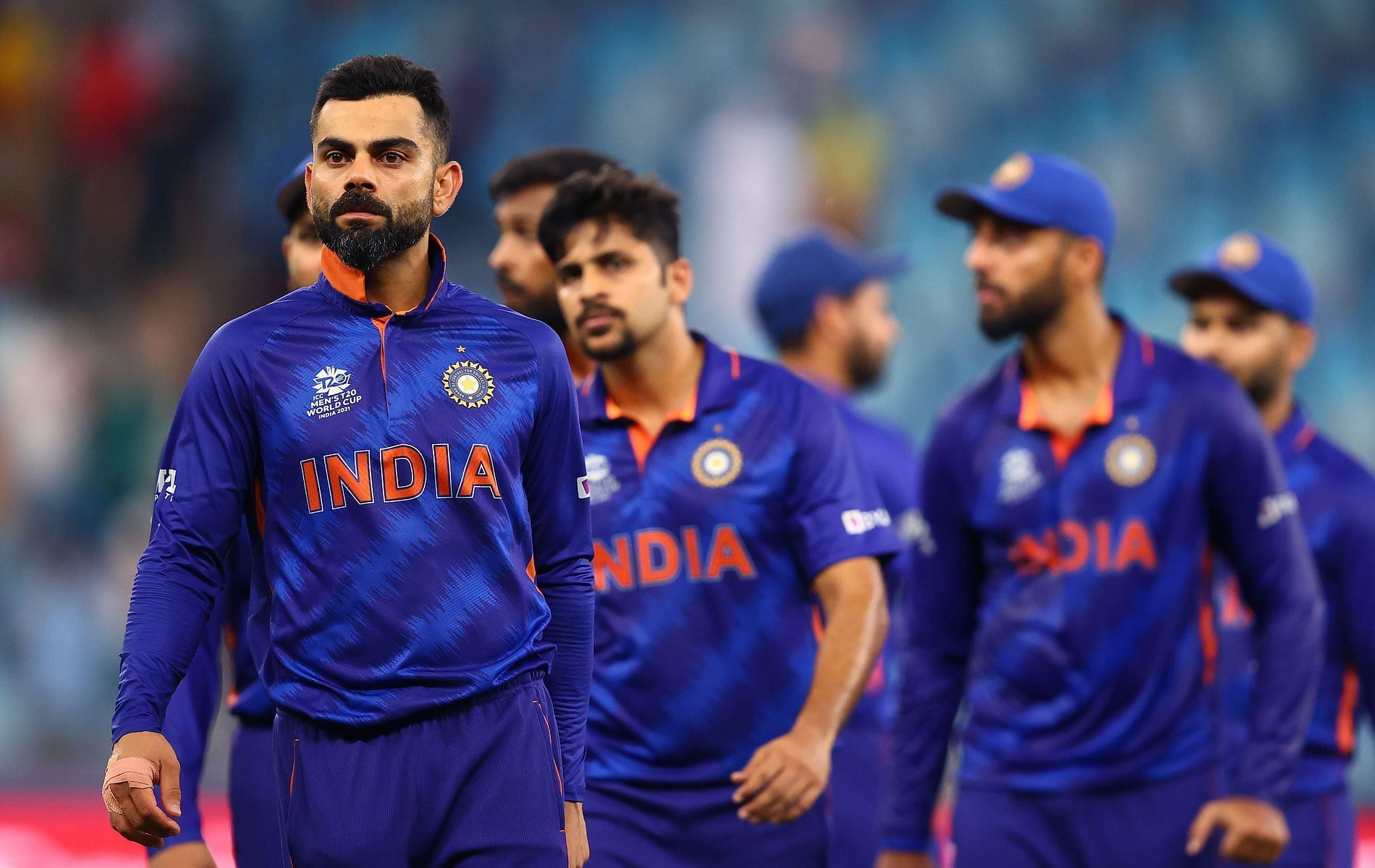 India slumped to their second consecutive defeat in the T20 World Cup against New Zealand.