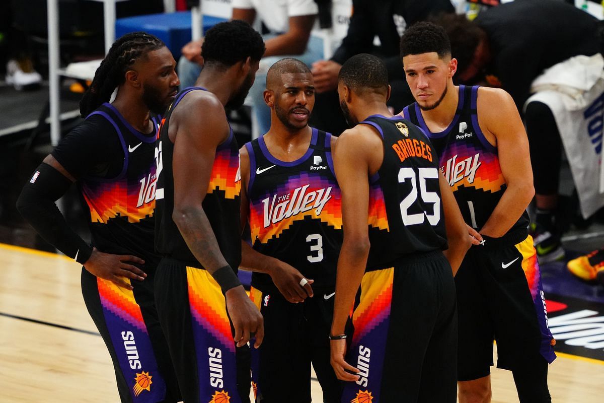 The Phoenix Suns&#039; starting unit is one of the best in the NBA [Photo: Bright Side of the Sun]