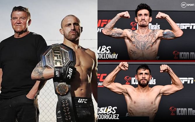 "He looks like a absolute weapon" - Alexander Volkanovski gives his prediction for Max Holloway vs. Yair Rodriguez fight