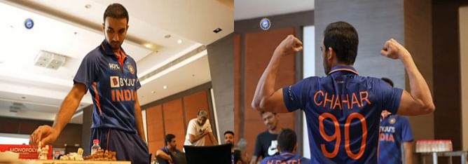 IND vs NZ 2021: [Watch] Team India members have fun during headshots session ahead of 1st T20I
