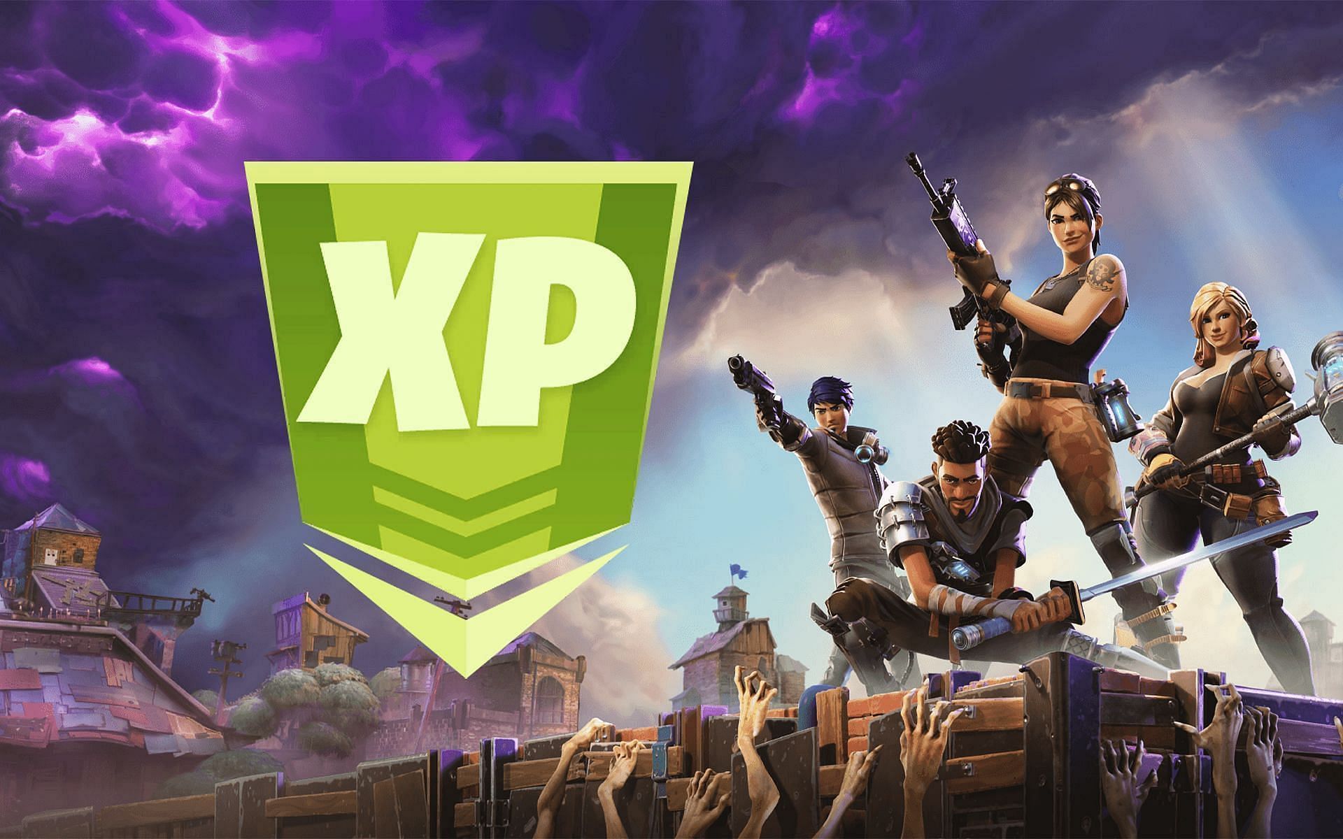 Gamers can earn XP in Fortnite Creative mode while staying AFK (Image via Sportskeeda)
