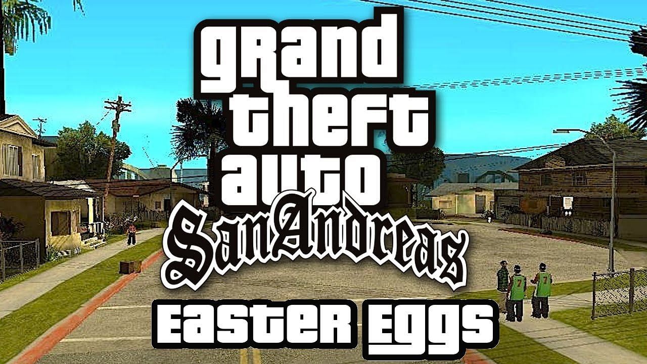 Gta san deals andreas easter eggs