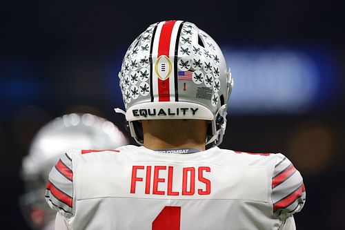 Former Ohio State quarterback Justin Fields