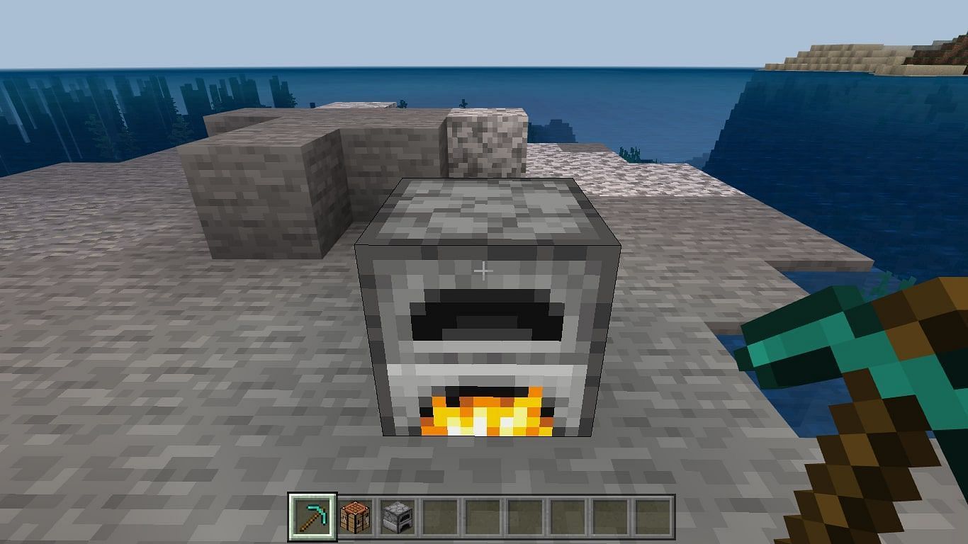 Furnace in Minecraft (Image via LifeWire)
