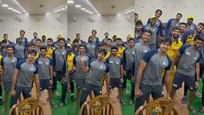 [Watch] Captain Vijay Shankar and Tamil Nadu team shake a leg on 'Vaathi Coming' after SMAT 2021/22 triumph