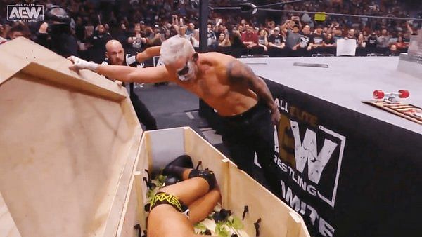 Darby Allin opened up about the scariest Coffin Drop of his career