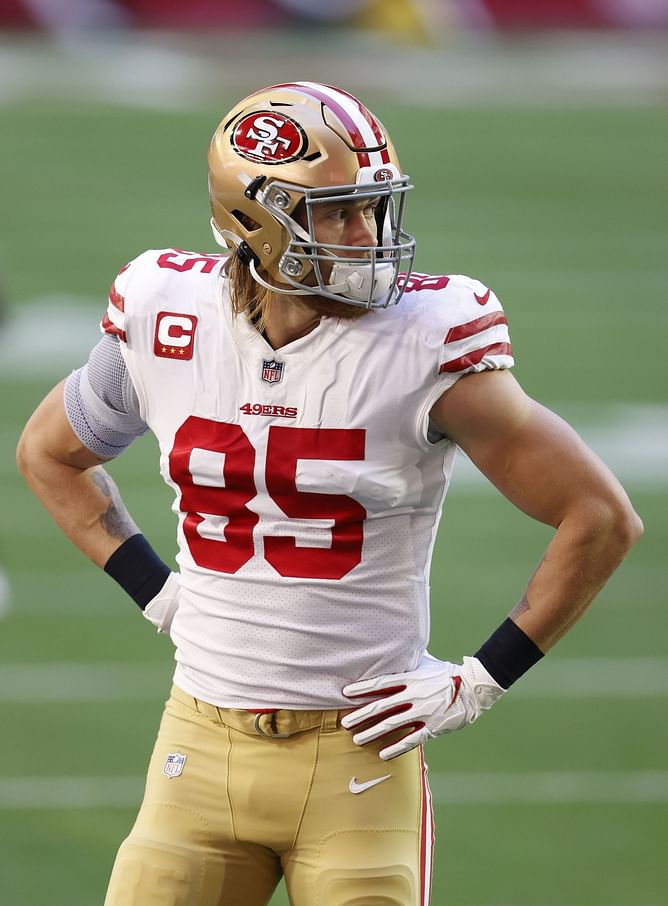 Is George Kittle playing tonight vs Rams in Week 10?