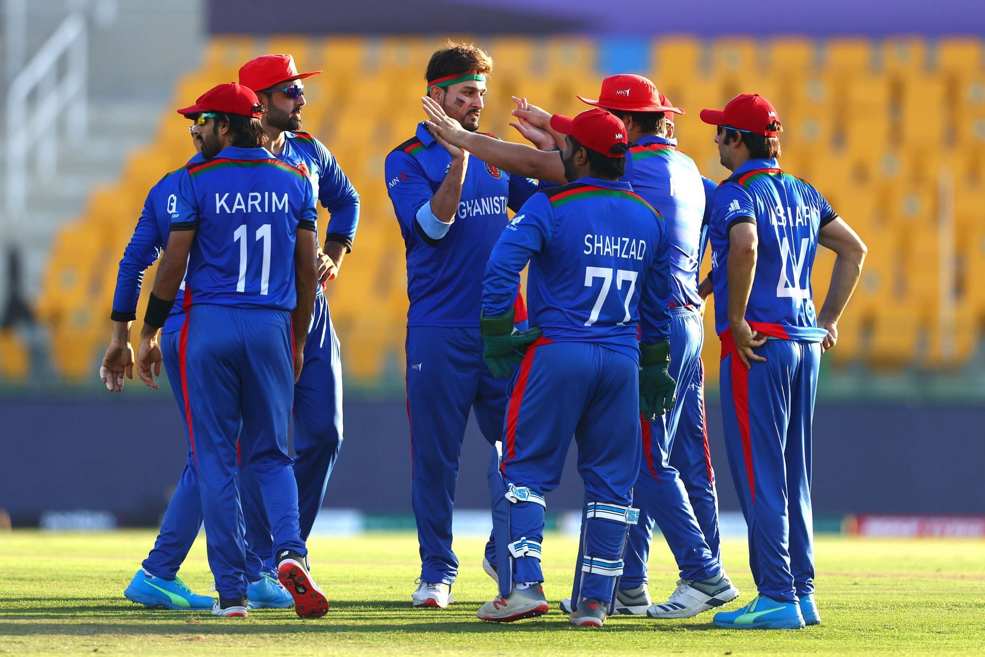 Afghanistan cricket team. Pic: Getty Images