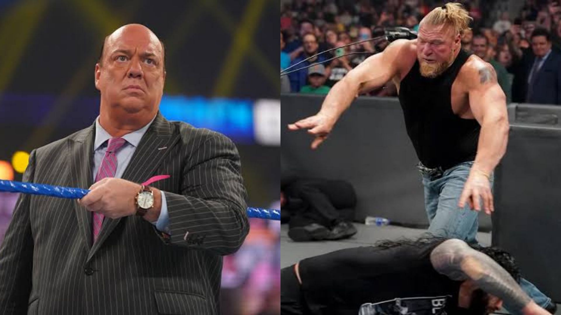 Paul Heyman was a focal point in Brock Lesnar&#039;s storyline against Roman Reigns at Crown Jewel.