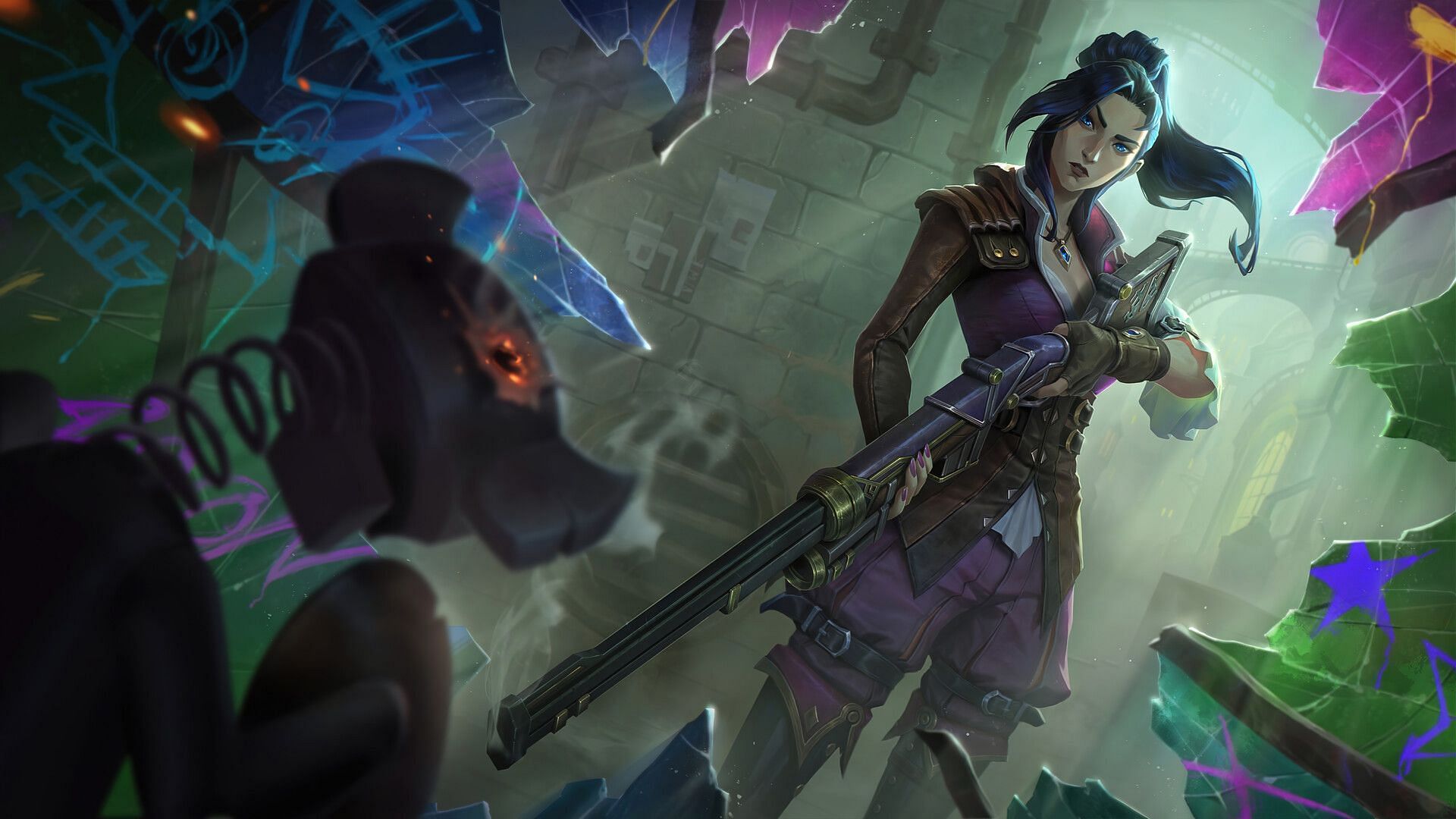 How To Get Free Arcane Themed Skins For Jayce Caitlyn Vi And Jinx In League Of Legends 
