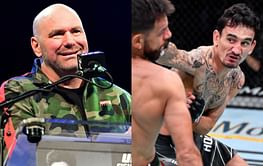 "One of the best fights I've ever seen" - Dana White reacts to the entertaining contest between Max Holloway and Yair Rodriguez