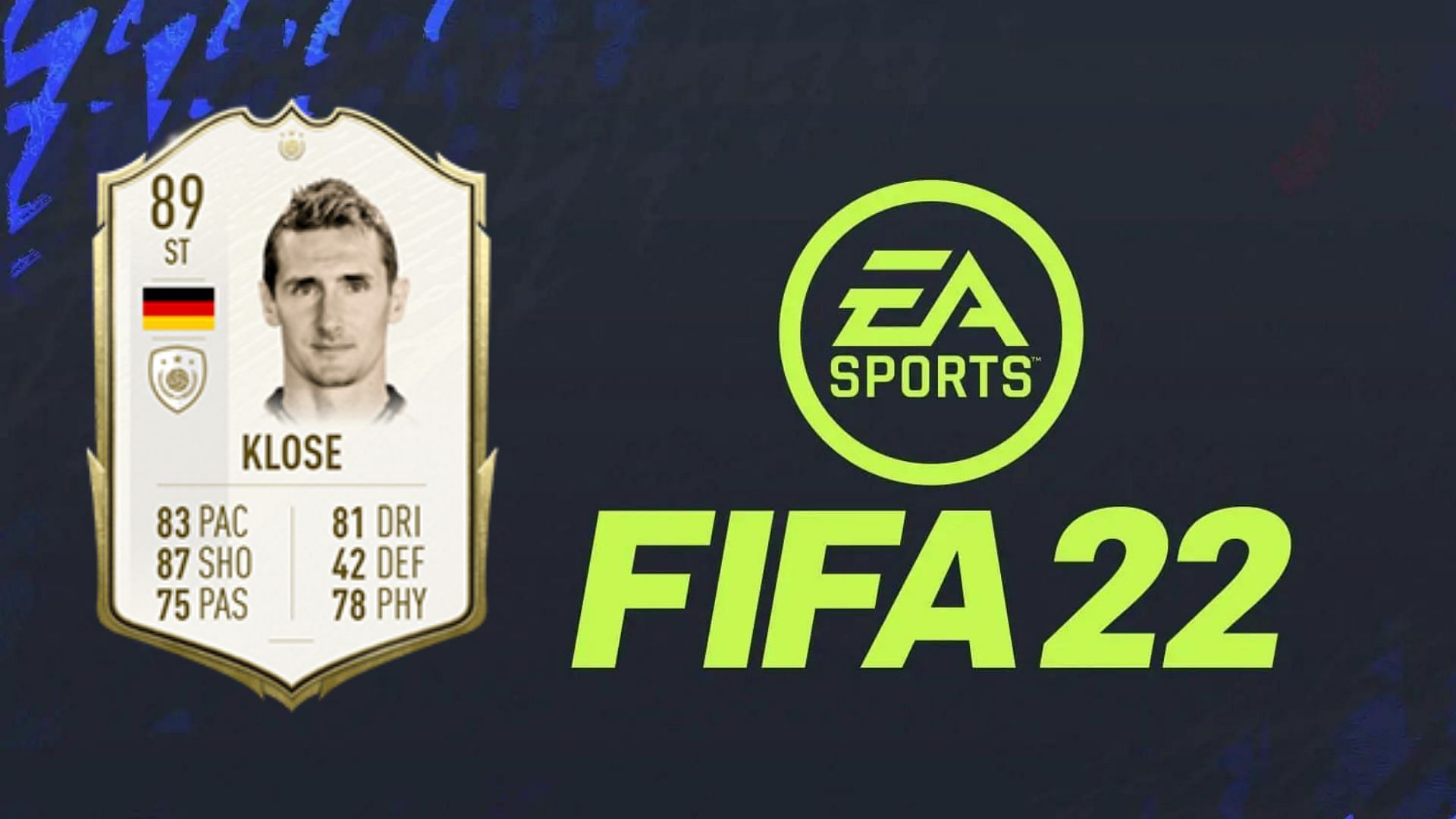 Miroslav Klose mid icon is the latest FIFA 22 SBC (Image via Sportskeeda)