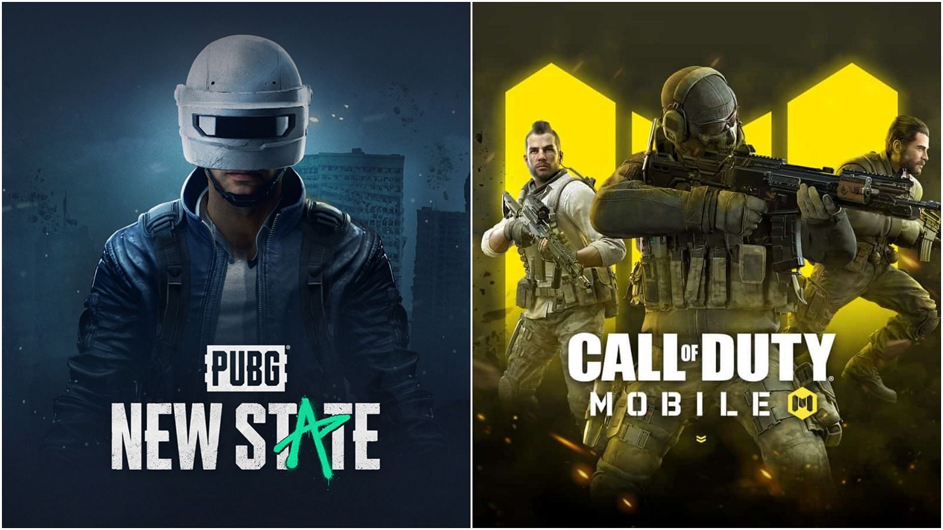 Key differences between PUBG New State and COD Mobile (Images via Krafton and Activision)
