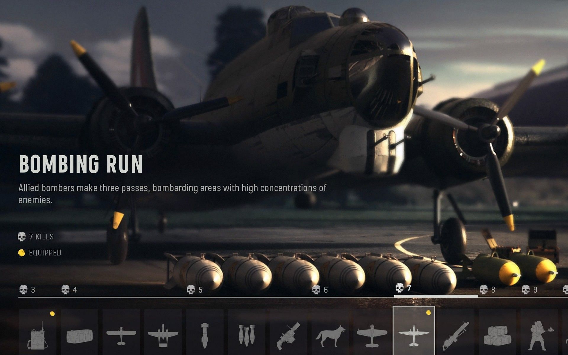 Players can choose three killstreaks at a time (Image via Activision)