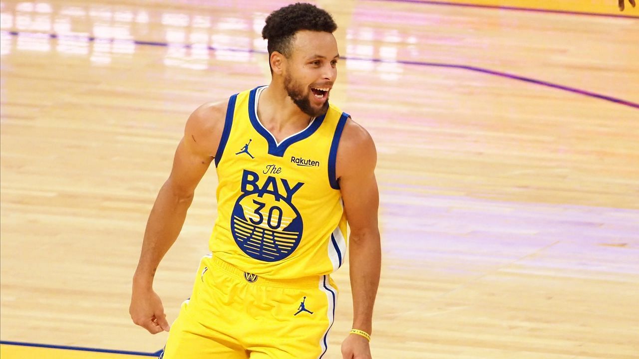 Stephen Curry could be the all-time leader in three-point shots made by the end of the regular season [Photo: NBC Sports]