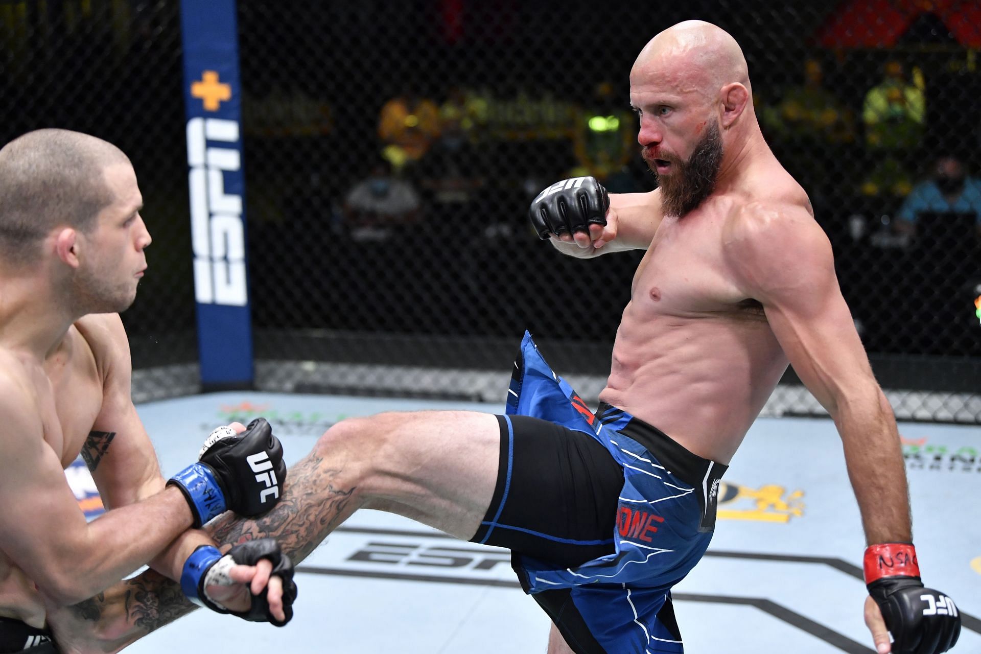 Four fighters are tied with Cerrone&#039;s eight first-round finishes