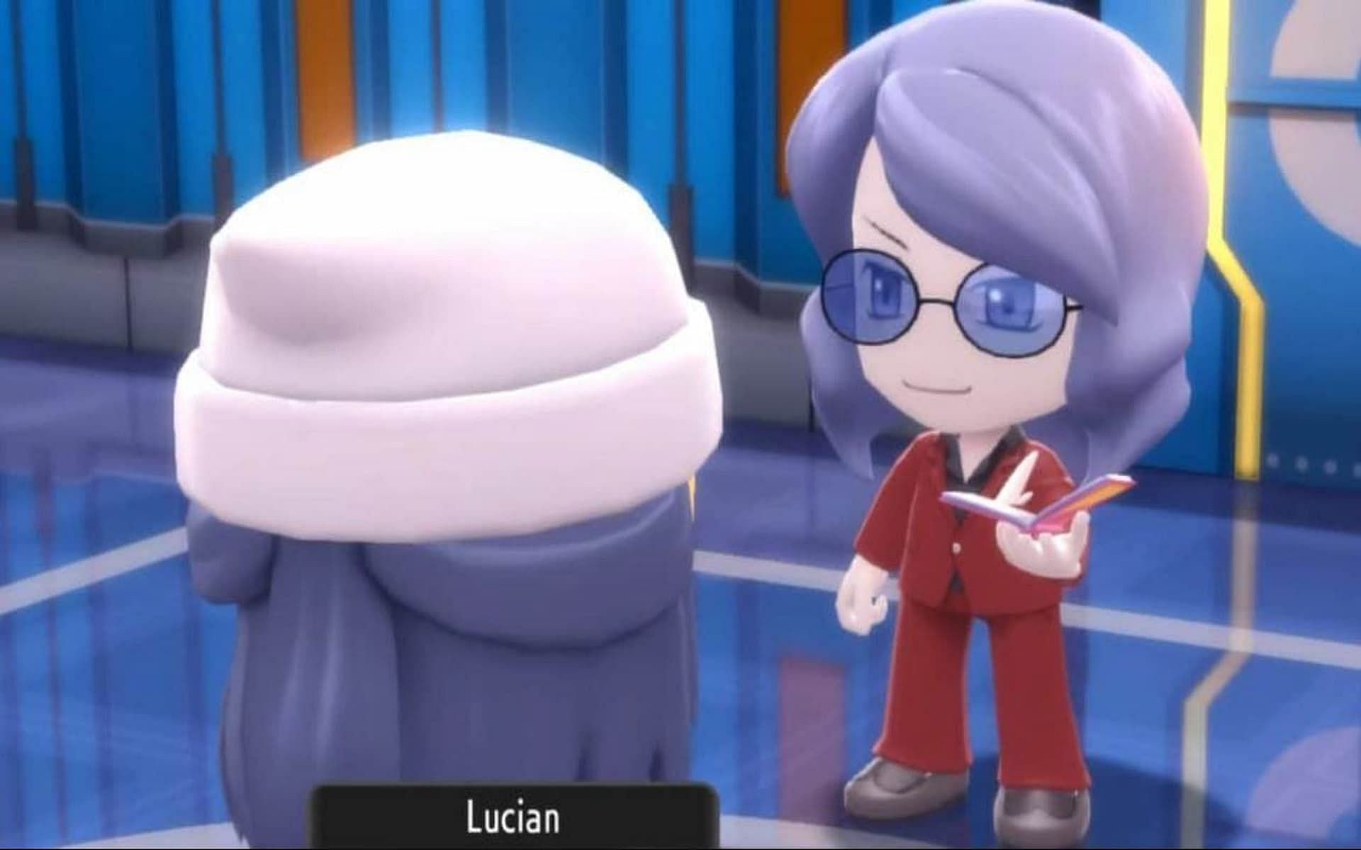 Lucian in Pokemon Brilliant Diamond and Shining Pearl (Image via ILCA)