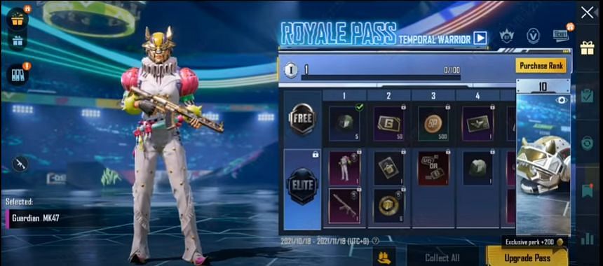 BGMI RP M5 rank 1 reward leak (Image via Mad Tamizha YT)