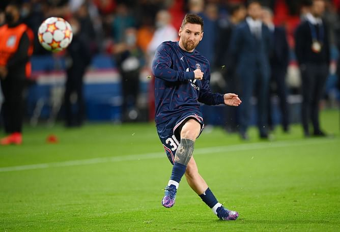 PSG medical staff continue to closely monitor Lionel Messi ahead of UEFA Champions League match against RB Leipzig - Reports