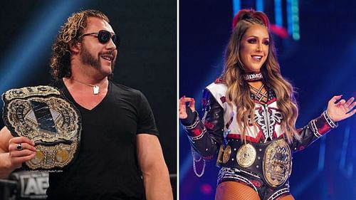 Omega and Baker are two of AEW's top stars