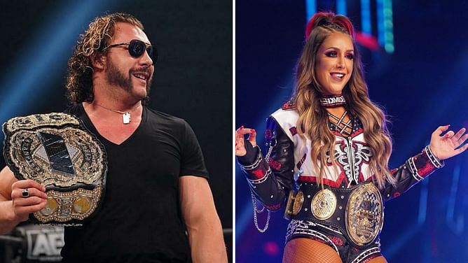 Photo: AEW stars Kenny Omega and Britt Baker spotted with 5-time WWE Champion