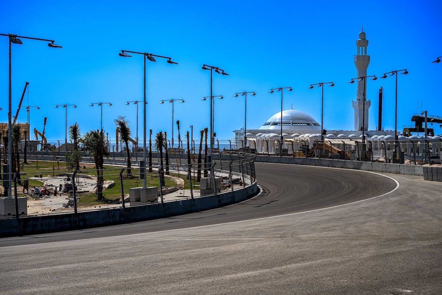 The Jeddah Cornice Circuit which will host its inaugural Saudi Arabian Grand Prix (Photo courtesy: F1 Media images)