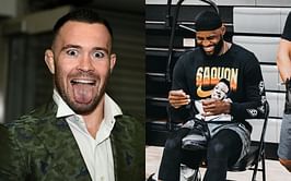 What did Colby Covington say about LeBron James?