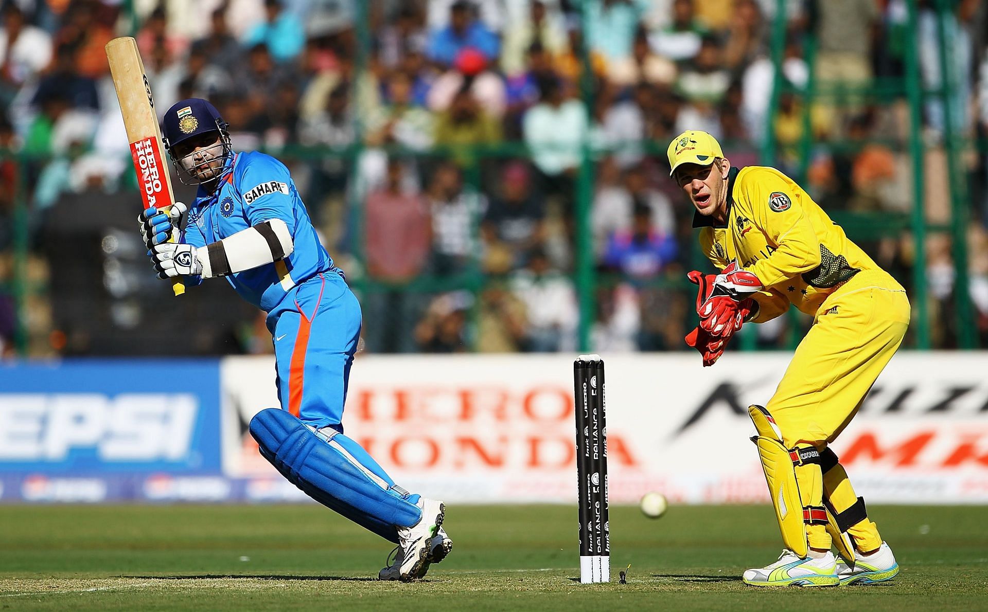 Virender Sehwag played a huge role in India&#039;s success during the 2011 Cricket World Cup