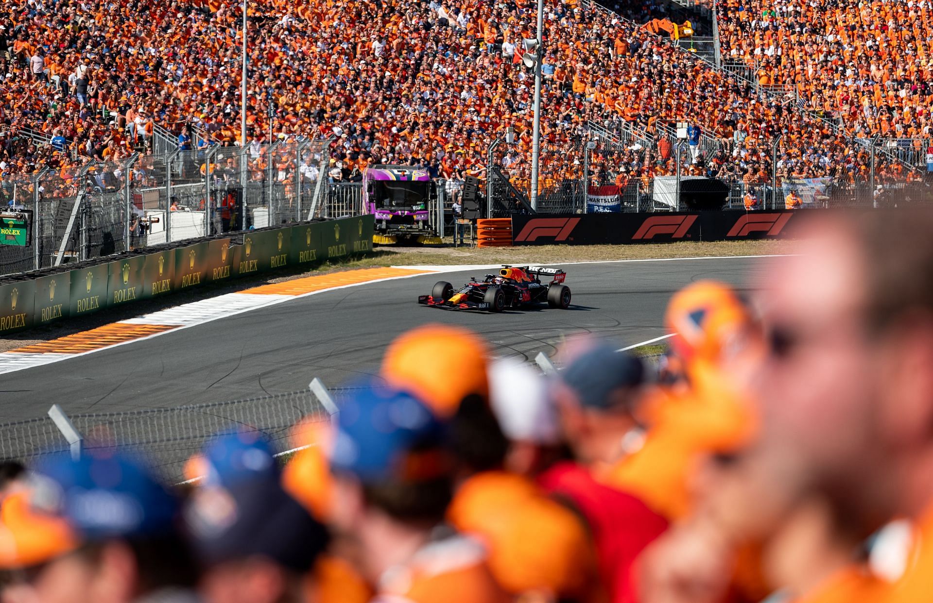 Action from the Dutch F1 Grand Prix 2021