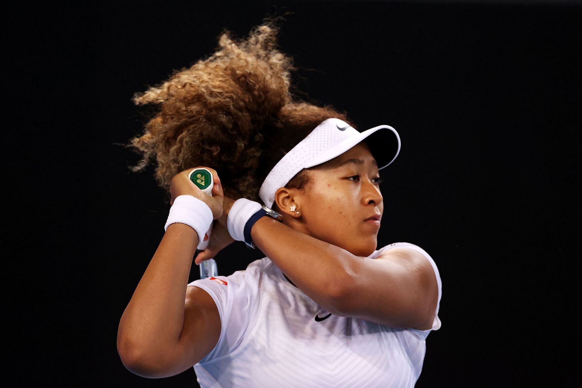 Naomi Osaka at the 2021 Gippsland Trophy.