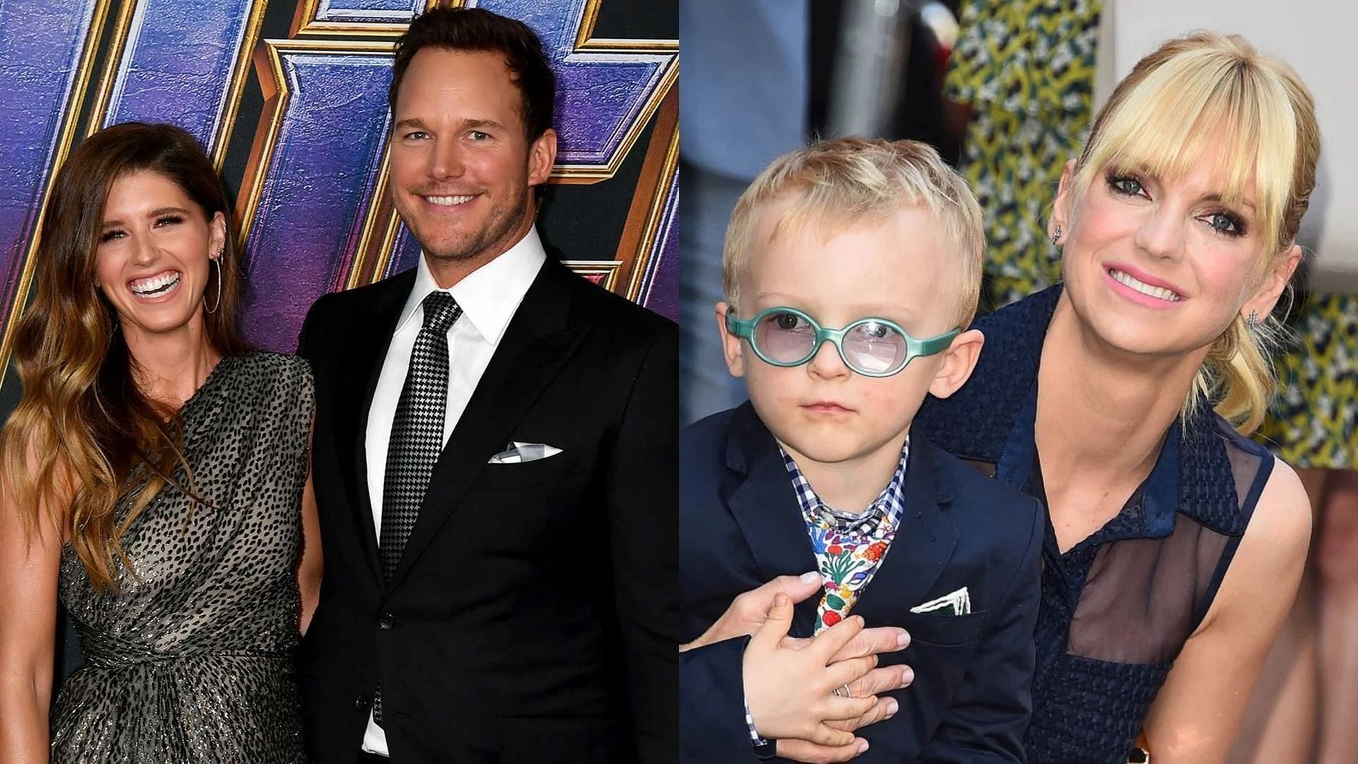 Chris Pratt has been slammed for allegedly shading his first child with Anna Faris while praising his daughter with Katherine Schwarzenegger (Image via Getty Images)