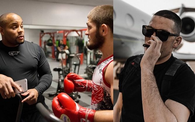 "I'm surprised DC didn’t put Khabib and Islam" - Nate Diaz and Rafael dos Anjos roast Daniel Cormier for his list of best boxers in MMA
