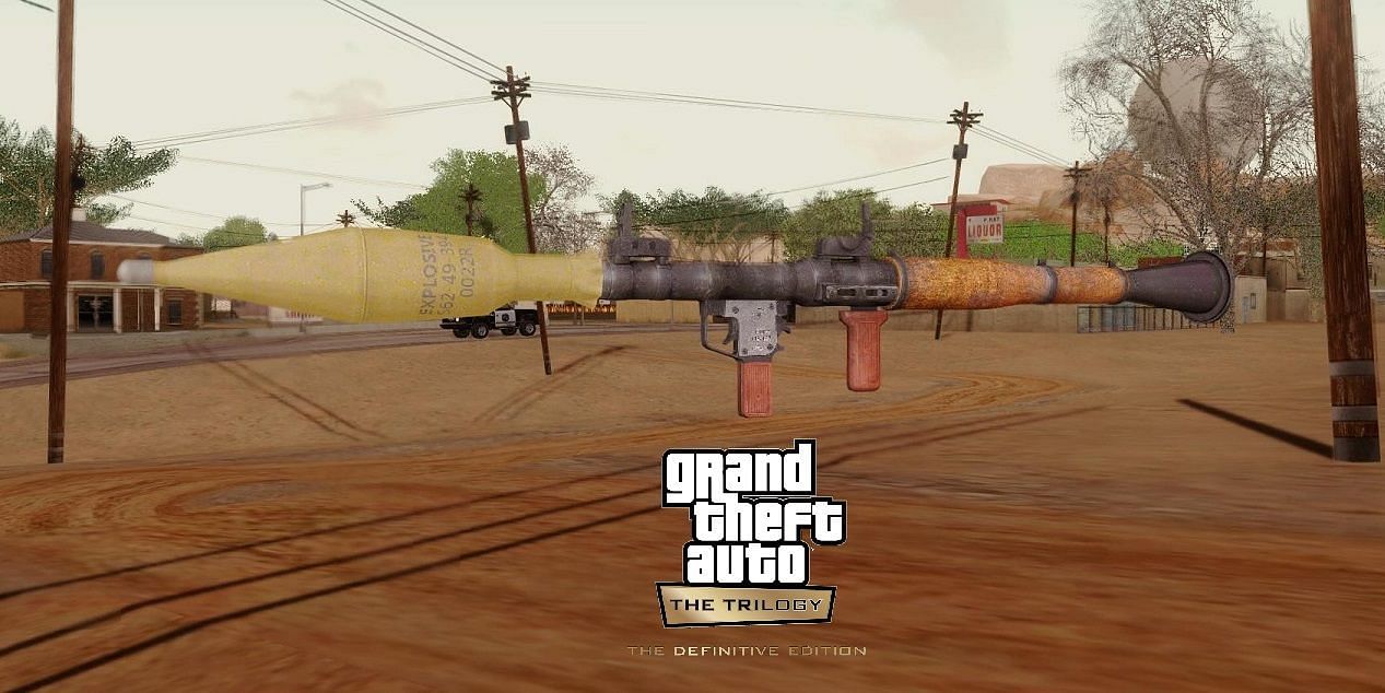 5 most useful guns in GTA San Andreas Definitive Edition