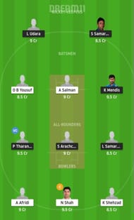 SL-A vs PKS Dream11 Fantasy Suggestion #2 - 2021
