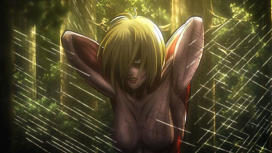 Attack On Titan - Female Titan vs Eren Titan