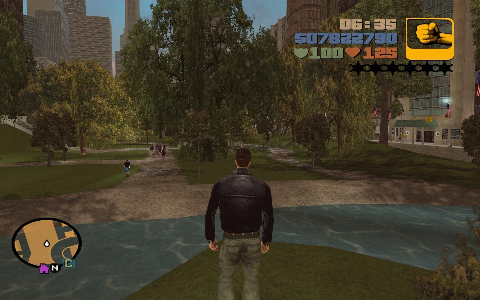 Natural HD textures improves the graphics significantly (Image via Mod DB)