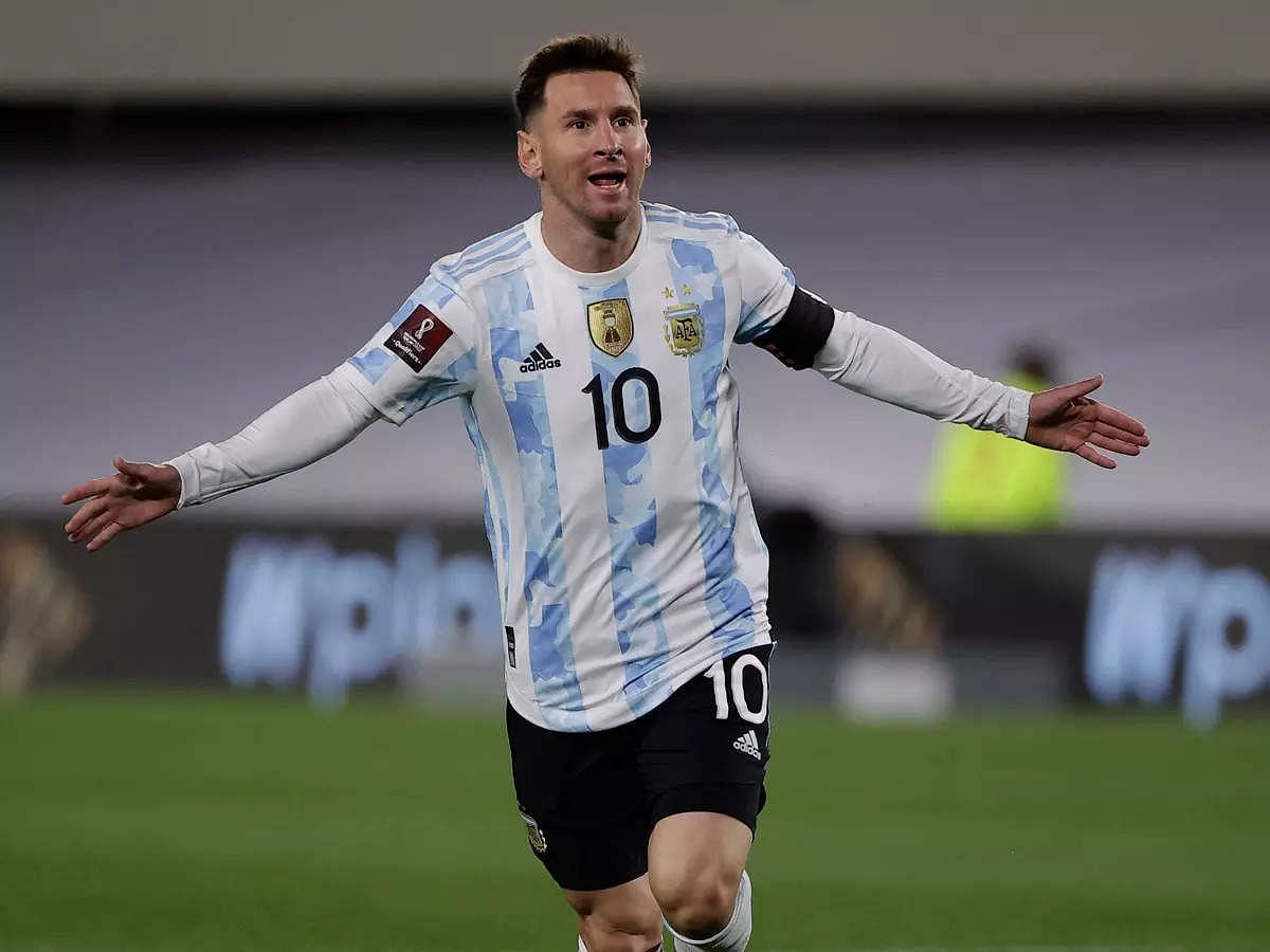 Lionel Messi has scored five goals against Brazil.