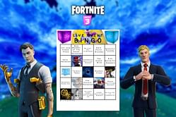 Fortnite player makes the perfect 'Bingo' card for Chapter 3 Live event