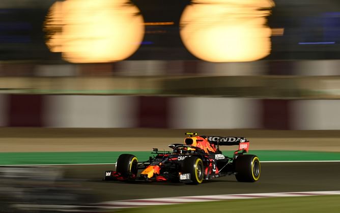 Which F1 team is Netflix following at the Qatar Grand Prix?