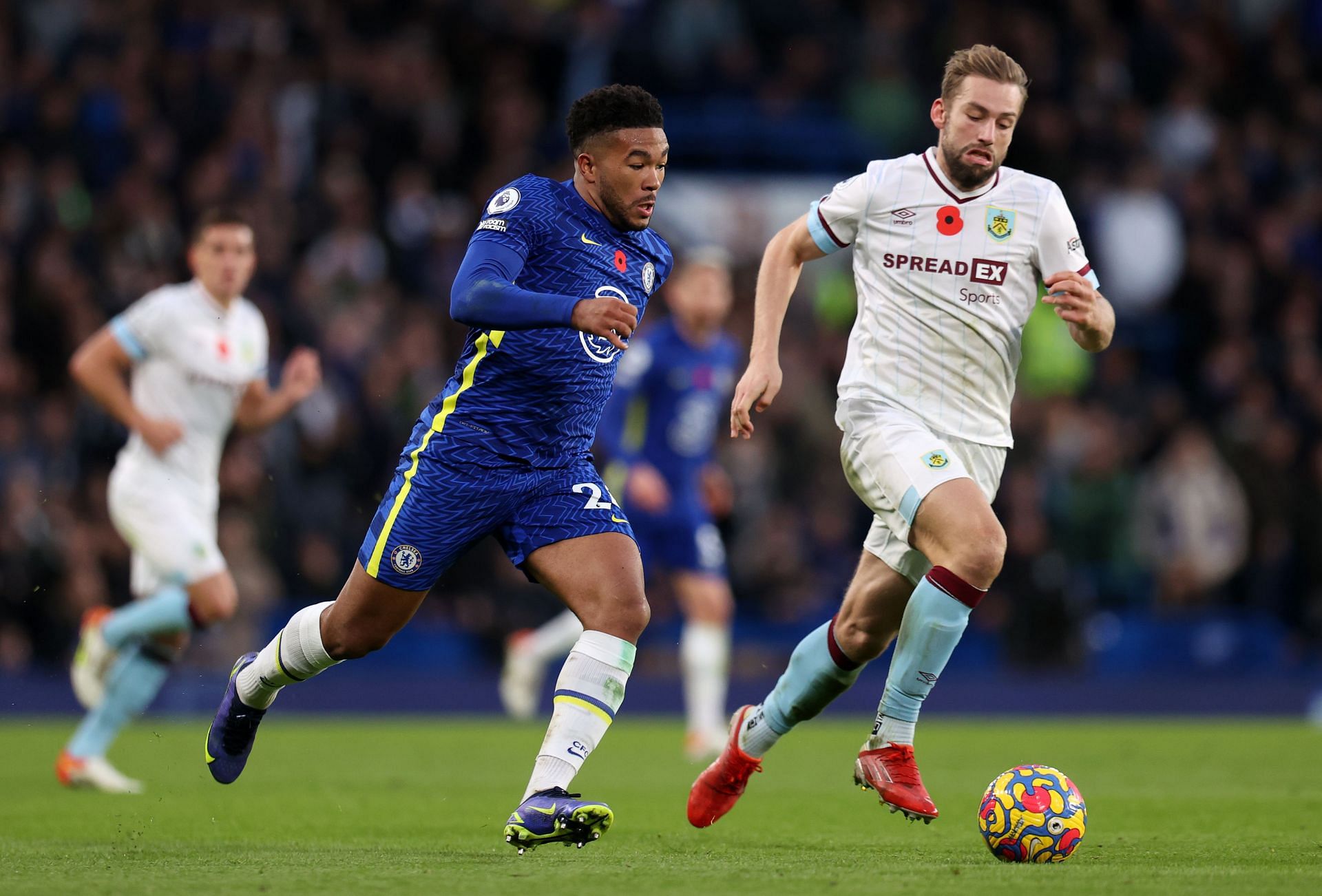 Chelsea and Burnley played out a 1-1 draw in their Premier League clash on Saturday
