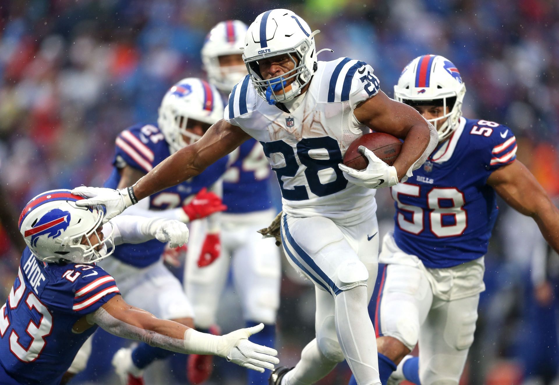 jonathan Taylor and the Colts are ready to do battle im primetime (Photo: Getty)